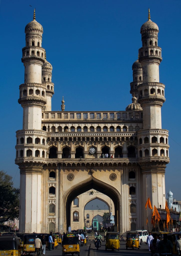 charminar is the Famous places in Hyderabad